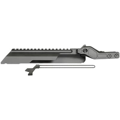Ak Alpha Series Krink Railed Top Cover - Ak Alpha Series Krank Railed Top Cover Black