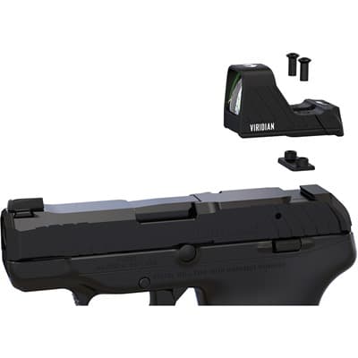 Rfx Custom 1x16 Micro Green Dot Reflex Sight - Rfx Custom 1x16 For Ruger Lcp Max Micro Green Dot Sight Blk