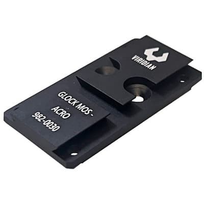 Rfx44 Compact Closed Emitter Gn Dot Reflex Sight W/ Adapter - Rfx44 Compact Green Dot Reflex Sight W/Glock Adapter Black