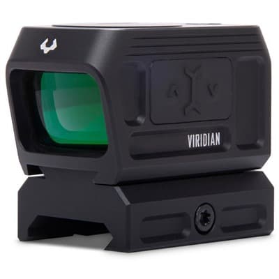 Rfx45 Closed Emitter Gn Dot Reflex Sight W/Adapters & Mounts - Rfx45 Closed Green Dot Sight W/Low Mount Black