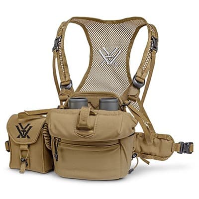 Glasspak(TM) Pro Binocular Harness - Glasspak Pro Binocular Harness Large Tan