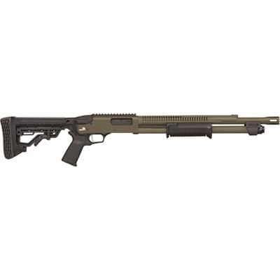 590r 12 Gauge Pump Shotgun - 590r 12 Gauge 18.5'''' Bbl 7 Round Black W/Picatinny Rail Odg