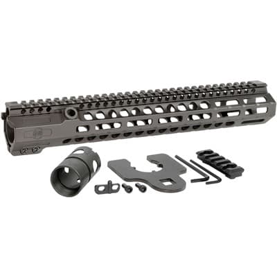 Combat Rail Hd M-Lok Handguards For Ar-15 - Combat Rail Hd 13.5'''' M-Lok Handguard For Ar-15 Black
