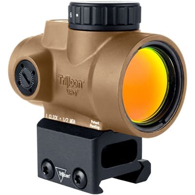 Mro Sd 1x25 2 Moa Adjustable Led Red Dot Sight - Mro Sd 1x25 2moa Adj Led Red Dot W/Full Co-Witness Mount