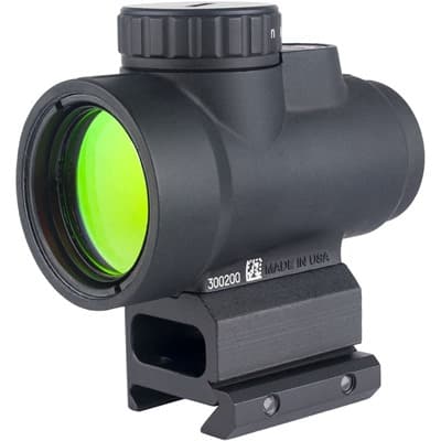 Mro Sd 1x25 2 Moa Green Dot Sight - Mro Sd 1x25 2 Moa Adj Green Dot W/Full Co-Witness Mount Blk