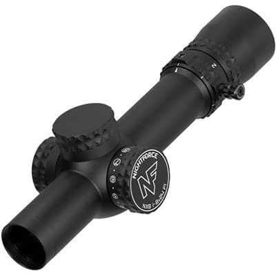 Nx8 1-8x24mm F1 Ffp Illum Rifle Scope W/Capped Elevation Turret - Nx8 1-8x24mm F1 Ffp Ill Fc-Moa W/Capped Elevation Turret Blk