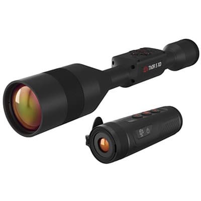 Thor 5xd 3-30x 1280x1024 Thermal Scope & Blazetrek 619 Monocular - Thor 5xd 3-30x 1280x1024 Thermal Scope & Blazetrek Monocular