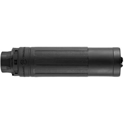 Sandman X 7.62mm/30 Caliber Rifle Suppressor W/Xeno Mount - Sandman X 7.62mm/30 Cal Thrd Rifle Suppressor Xeno Mnt Blk