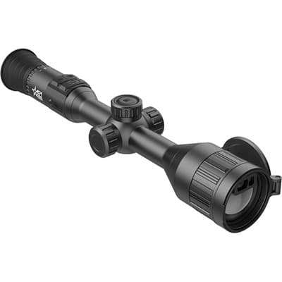 Adderv2 Lrf 50-640 3.5-26x Thermal Rifle Scope W/Laser - Adderv2 Lrf 50-640 3.5-26x Magnification 640x512-Res Black