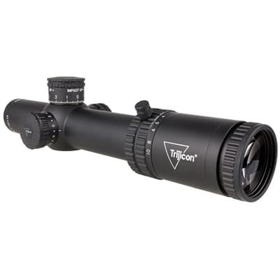 Credo(R) 1-10x28mm Ffp Illuminated Rifle Scope - Credo 1-10x28mm Ffp Ill Mrad Segmented Circle Reticle Blk
