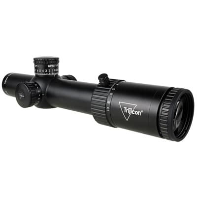 Credo(R) Hx 1-10x28mm Ffp Illuminated Rifle Scope - Credo Hx 1-10x28mm Ffp Ill Moa Segmented Circle Reticle Blk