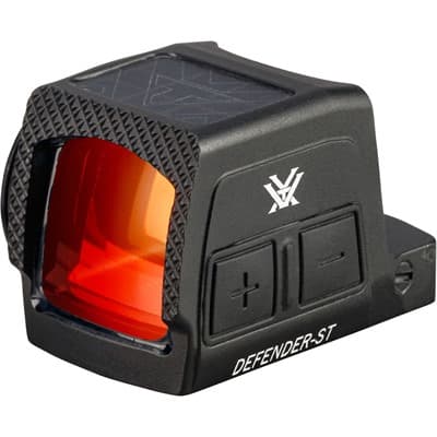 Defender-St Micro Enclosed Solar Red Dot Sight - Defender-St Micro 3-Moa Solar Red Dot Sight Black