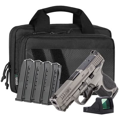Smith & Wesson M&P M2.0 Metal Compact Or Bundle W/Rfx11 Sight - M&P9 M2.0 Metal Compact 9mm 3.6''''bbl (5)15rd Bundle W/Rfx 11