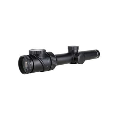 Accupoint 1-8x24mm Sfp Rifle Scope - Accupoint 1-8x24mm Sfp Red Triangle Post Reticle Blk