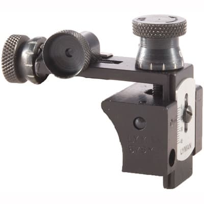 Mauser 91 Model 57 Smet - Mauser 91 Adjustable Tang Sight Model 57 Smet Black