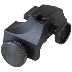 Rifle  Weaver Rear Sight - Rifle  Peep  Weaver Rear Sight Black