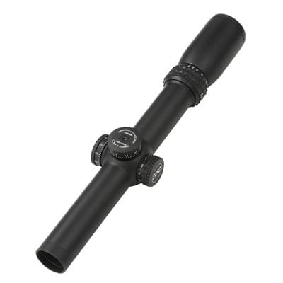 S-Tac 1-7x24mm Scope Illuminated Mil-Hash Reticle - S-Tac 1-7x24mm Sfp Illuminated Mil-Hash Reticle Black