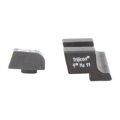 Hd(TM) Tritium Night Sight Sets For GlockA(R) - Hd Night Sights, Yellow For GlockA(R)