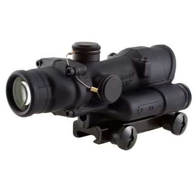 Ta02 Acog 4x32mm Led Rifle Scopes - Acog Led 4x32mm Fixed Red Crosshair 223/5.56 Bdc Blk W/Mount