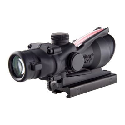 Acog Bac 223/5.56 Bdc 4x32mm Fixed Rifle Scope - Acog Bac 223/556 Bdc 4x32mm Fxd Red Crosshair W/Ta51 Mnt Blk
