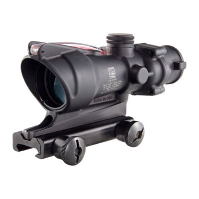 Acog Bac 6.8 Spc 4x32mm Fixed Rifle Scope - Acog Bac 6.8 Spc 4x32mm Fixed Red Horseshoe/Dot W/Ta51 Black