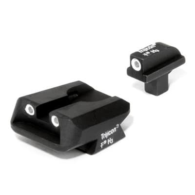 1911 Tritium Sights - Fits Colt 1911 W/Std Mil Rear Dovetail, Wide Tenon Front