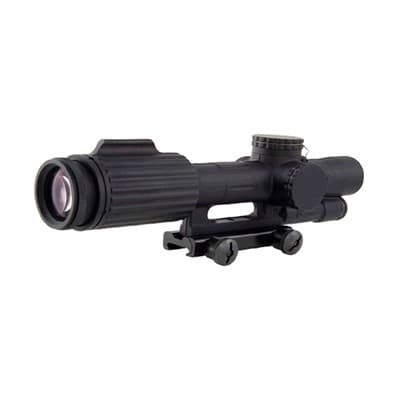 Vcog 1-6x24mm Ffp Illuminated Rifle Scope - 1-6x24mm Red Horseshoe Dot Crosshair 223/77gr Ret Black
