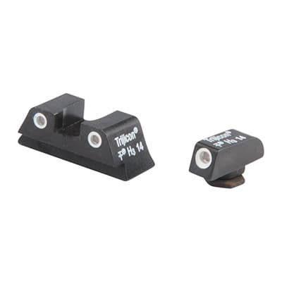 Tritium Night Sight Sets For GlockA(R) - Glock 42/43 Night Sight Set, 3 Dot, Green/Green