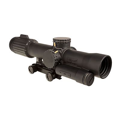 Usmc-Sco Vcog 1-8x28mm Ffp Illuminated Rifle Scope W/Std Mount - Vcog 1-8x28mm Ffp Illum Red Moa Crosshair Dot Blk W/Ta51 Mnt