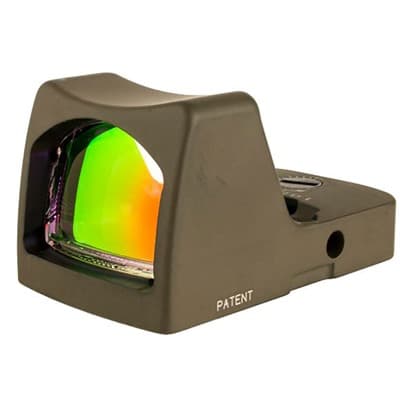 Rmr Type 2 Rm01 3.25 Moa Led Reflex Sight - Rmr Rm01 3.25 Moa Red Dot Sight, Od Green