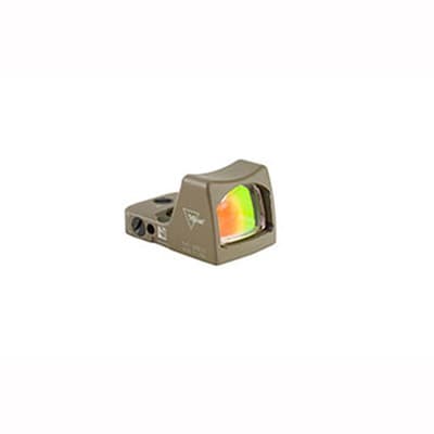 Rmr Type 2 Rm02 6.5 Moa Led Reflex Sight - Rmr Rm02 6.5 Moa Led Red Dot Sight, Fde