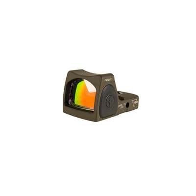 Rmr Type 2 Rm07 6.5 Moa Adjustable Led Reflex Sight - Rmr Rm07 6.5 Moa Red Dot Sight Od Green