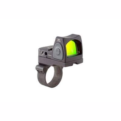 Rmr Type 2 Rm07 6.5 Moa Adjustable Led Reflex Sight With Rm36 - Rmr Type 2 6.5 Moa Red Dot Led Sight W/Rm36 Mount