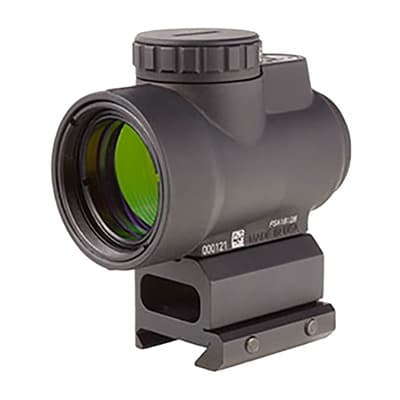 Mro Green Dot Reflex Sight - Mro 1x25mm 2.0 Moa Green Dot Co-Witness Mount Black