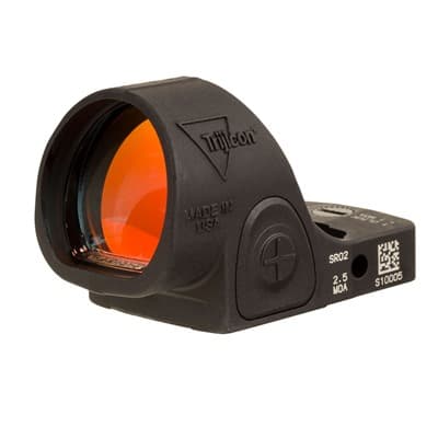 Sro Adjustable Led Reflex Red Dot Sight - Sro 5.0 Moa Adjustable Led Reflex Red Dot Sight, Black