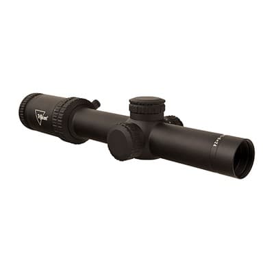 Credo 1-6x24mm Ffp Illuminated Rifle Scope - Credo 1-6x24mm Ffp Illum Green Mrad Segmented Circle Black