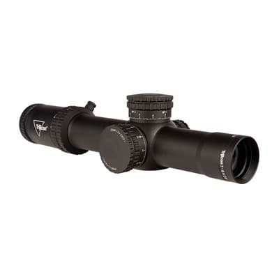 Credo 1-8x24mm Ffp Illuminated Rifle Scope - Credo 1-8x28mm Ffp Illum Red/Grn Mrad Segmented Circle Blk