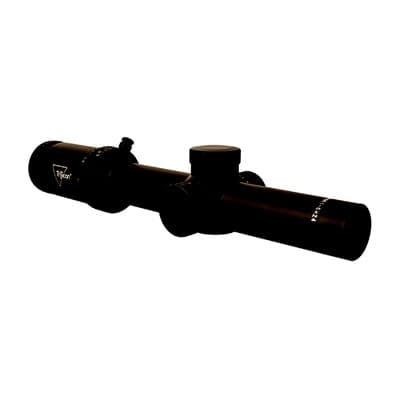 Credo Hx 1-6x24mm Ffp Illuminated Rifle Scope - Credo Hx 1-6x24mm Ffp Illum Green Moa Segmented Circle Black