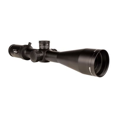 Tenmile  Hx 5-25x50mm Sfp Illuminated Rifle Scope - Tenmile Hx 5-25x50mm Illum Sfp Red Moa Center Dot, Black