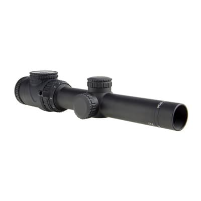 Accupoint(TM) 1-6x24mm Sfp Illuminated Rifle Scope - Accupoint 1-6x24mm Sfp Illuminated Grn Duplex Crosshair Blk