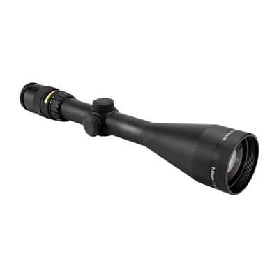 Accupoint 2.5-10x56mm Sfp Illuminated Rifle Scope - Accupoint 2.5-10x56mm Sfp Illum Amber Triangle Post Black