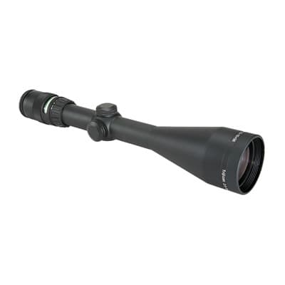 Accupoint 2.5-10x56mm Sfp Illuminated Rifle Scope - Accupoint 2.5-10x56mm Sfp Illum Green Triangle Post Black