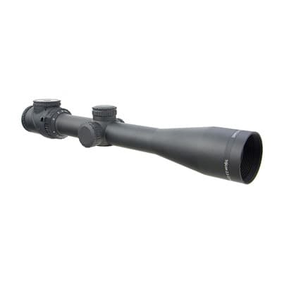 Accupoint(TM) 2.5-12.5x42mm Sfp Illuminated Rifle Scope - Accupoint 2.5-12.5x42mm Sfp Illum Grn Moa-Dot Crosshair Blk