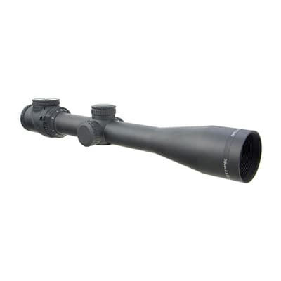 Accupoint(TM) 2.5-12.5x42mm Sfp Illuminated Rifle Scope - Accupoint 2.5-12.5x42mm Sfp Illum Green Triangle Post Black