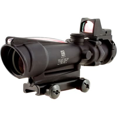 Ta11 Acog 3.5x35mm Dual Illum Crosshair 223 Reticle With Rm01 Rmr - Acog Bac 3.5x35mm Fxd 223 Bdc Red Crosshair W/Ta51 &Rm01 Rmr