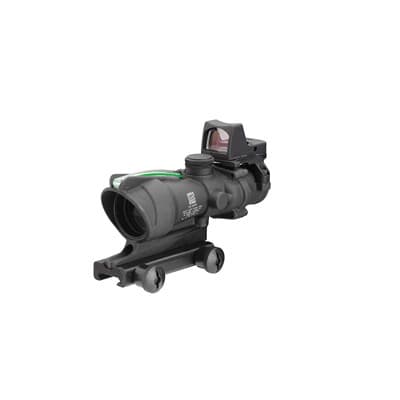 Acog 223 Bdc 4x32mm Fixed Rifle Scope With Rmr Type 2 - Acog 223 Bdc 4x32mm Fxd Grn Chevron Blk W/Ta51 & Rmr Type 2