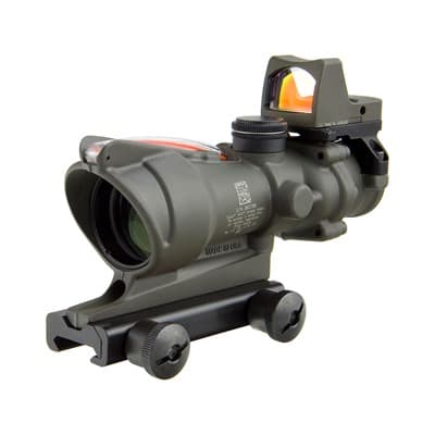 Acog 223 Bdc 4x32mm Fixed Rifle Scope With Rmr Type 2 - 4x32mm Red Chevron 223 Ret Odg W/Ta51 Mnt & Rmr Type 2