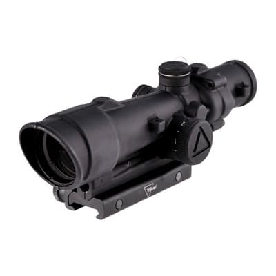 Ta110 Acog 3.5x35mm Led Rifle Scopes - 3.5x35mm Led Grn Horseshoe Dot 223 Reticle Blk W/Ta51 Mnt
