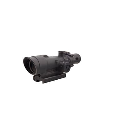 Ta110 Acog 3.5x35mm Led Rifle Scopes - 3.5x35mm Led Red Horseshoe Dot 308 Reticle Blk W/Ta51 Mnt