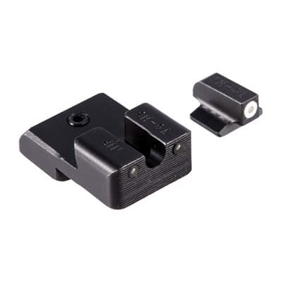 Novak Tritium Night Sight Sets - Tritium Pro Night Sight Set Low Mount 260/450